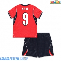 Camisa de time de futebol Inglaterra Harry Kane #9 Replicas 2º Equipamento Infantil Mundo 2026 Manga Curta (+ Calças curtas)